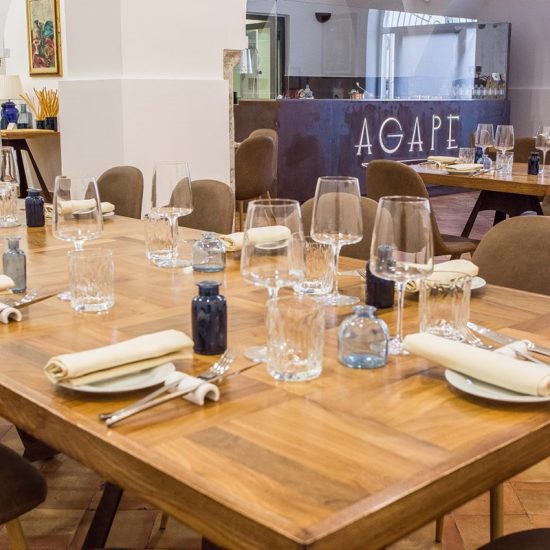 Agape Ristorante particolare tavola