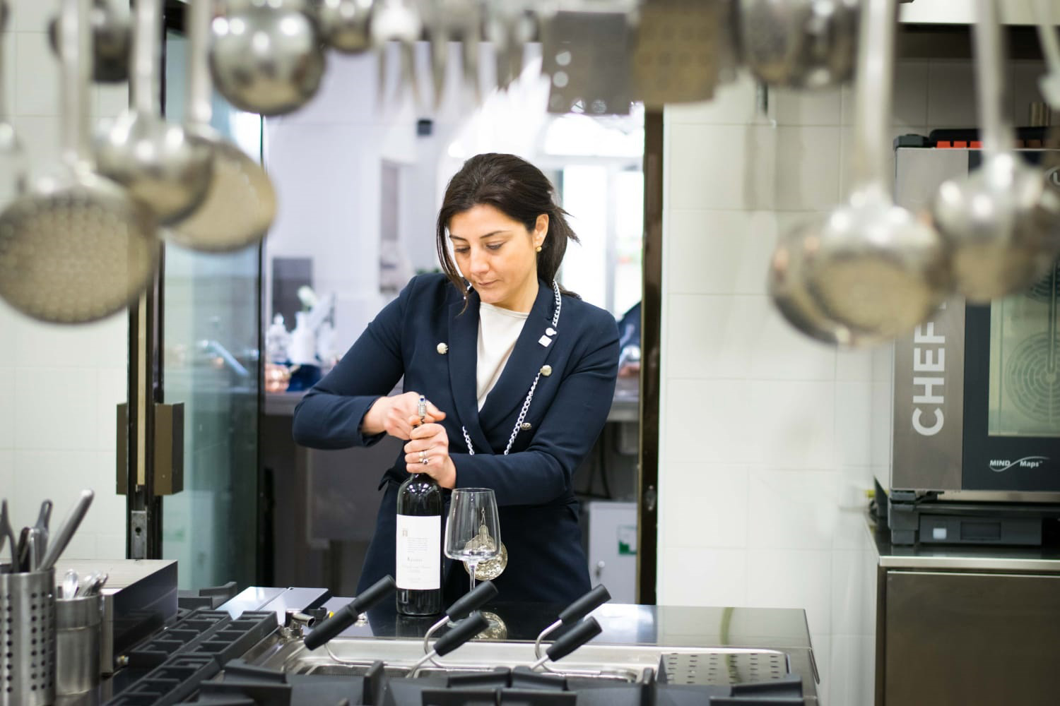 Gianna Piscitelli - Sommelier in cucina